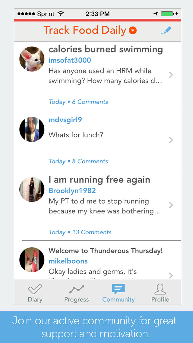 MyPlate Calorie Tracker  Screenshot