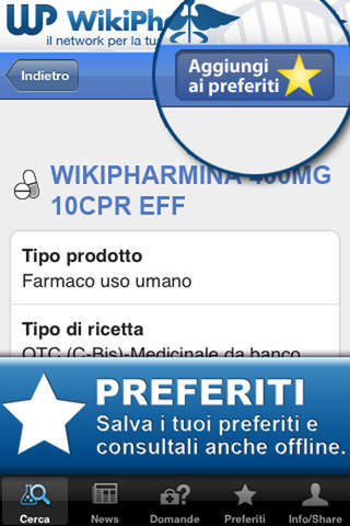 WikiPharm - app della farmacia screenshot 3