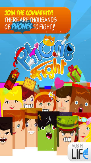 【免費遊戲App】PHONE FIGHT – The free multiplayer mobile battle!-APP點子