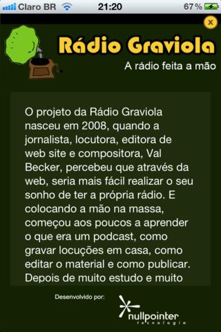 Rádio Graviola screenshot 4