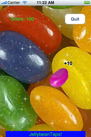 Jellybean Taps screenshot 2