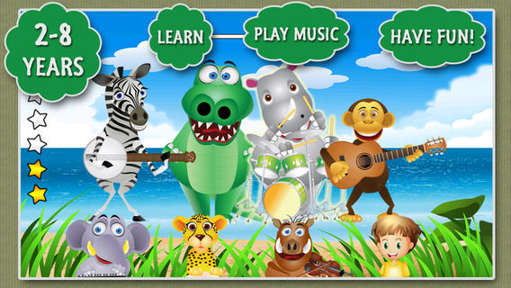 Croco Band - fun music app for kids by Soundical