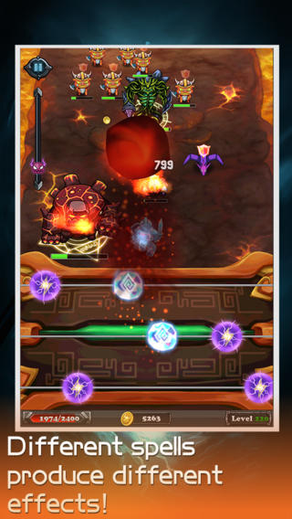 【免費遊戲App】Elemental Strings-Infinite Spells!-APP點子