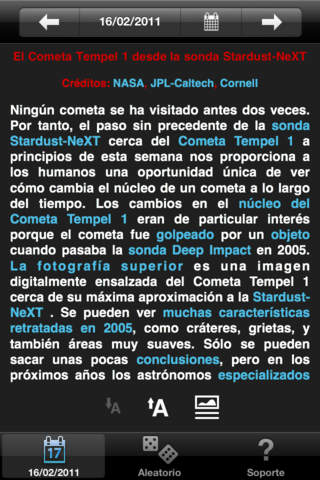 Captura de pantalla del iPhone 3