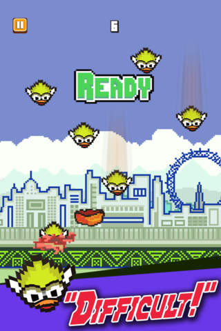Sky Flappy Smash - Snappy Wings Dive Hard In Cool Fall-ing Birds Game 2-0 screenshot 2