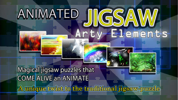 Animated Jigsaw Arty Elements