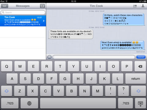 【免費生產應用App】Characters 2012 - extra symbols, emoji and ascii chars-APP點子