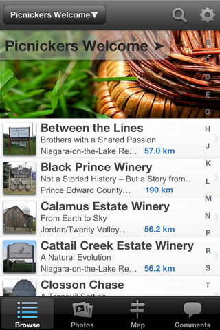 Ontario Wineries Guide screenshot 2