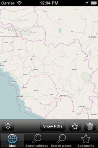 Offline Map Guinea (Golden Forge) screenshot 2