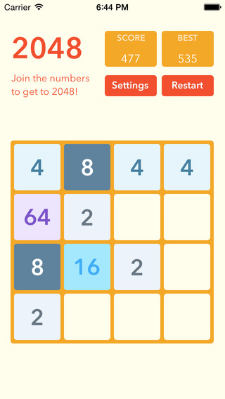 【免費遊戲App】2048+ Join the numbers and get to the 2048 tile-APP點子