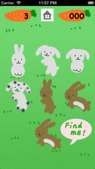 【免費遊戲App】Find the rabbit [Who am I ?]-APP點子