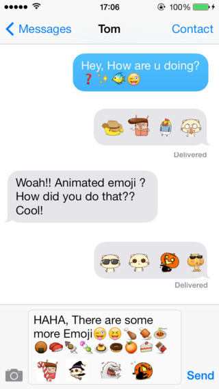 Emoji for IOS7 - Animation emoji