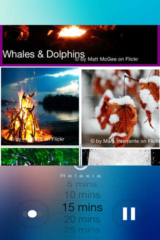 Relaxia: Sleep aid and Relaxation with Ambient Soundscapes inspired by Nature for iOS screenshot 2
