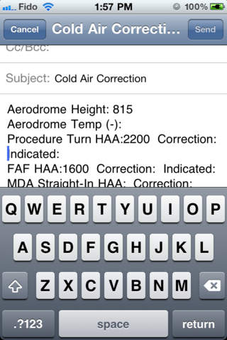 Cold Air Correction screenshot 4