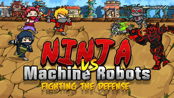 A Ninja Vs. Machine Robots: Fighting the Defense Free