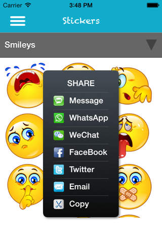 Text Styler - Stickers, ASCII Messages, Emojis, Emoji Art Messages with SMS font styling screenshot 3