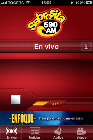 Captura de pantalla del iPhone 1