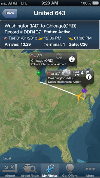 Washington Dulles Airport Pro - Flight Tracker IAD + BWI DCA
