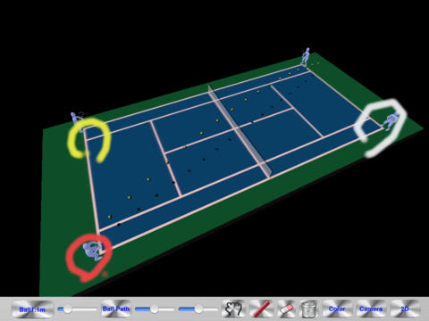 【免費運動App】网球战术板3D-APP點子