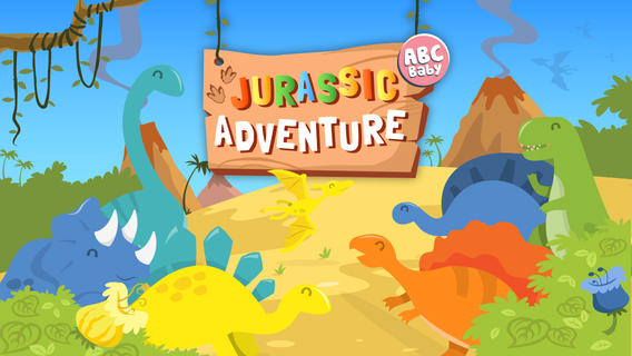 ABC Baby Jurassic Adventure - 3 in 1 Game for Preschool Kids – Learn Names of Dinosaurs