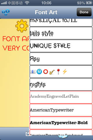 Font Arts screenshot 2