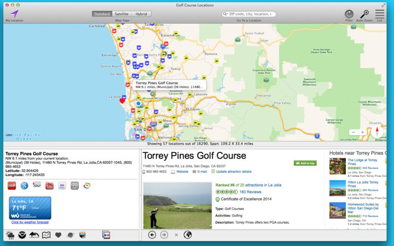 Golf Course Locations screenshot 3