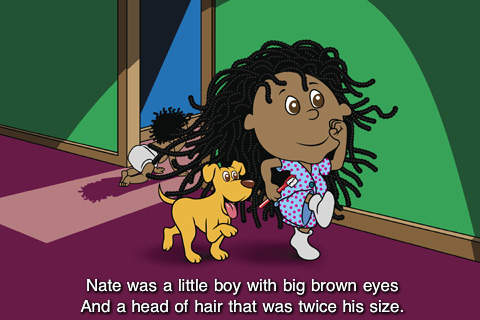 【免費書籍App】Nate's Big Hair - Kids Book-APP點子