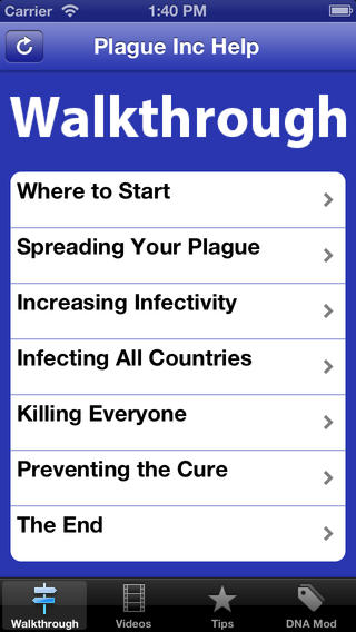 Help for Plague Inc