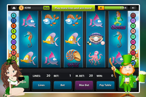 Lucky Leprechaun Slots Pro : Vegas Casino Slots Game screenshot 4