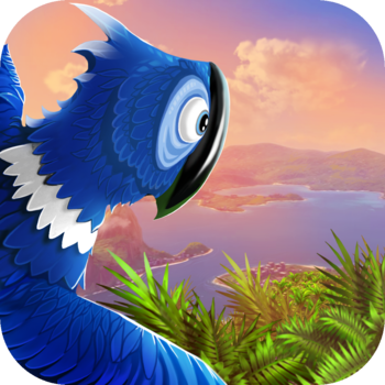 Escape From Rio - Fun 3D Cartoon Game with Blue Birds LOGO-APP點子