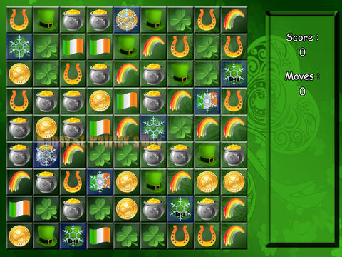 Hidden Objects Saint Patrick's Match 3 screenshot 2