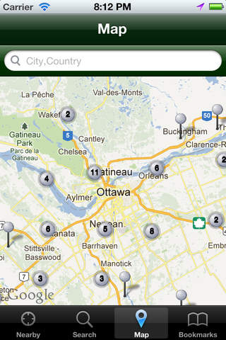 Golf Finder Canada screenshot 3