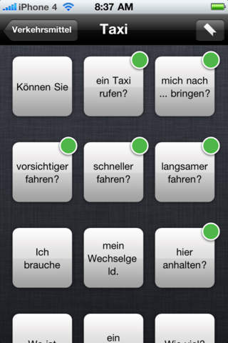German to Korean Voice Talking Translator Phrasebook EchoMobi Travel Speak PRO screenshot 3