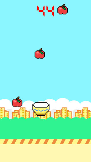 Flapping Fall Down-Can You Catch Red Fruit