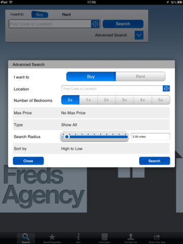 Freds Agency for iPad screenshot 2