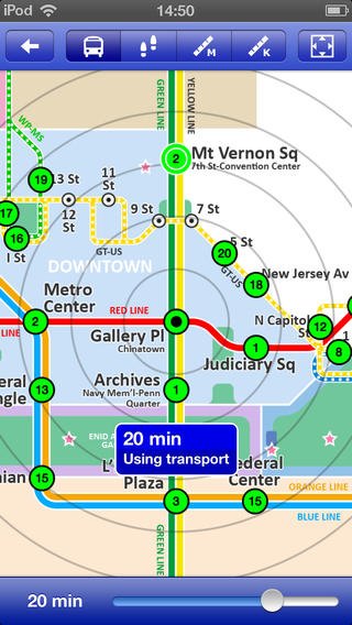 Washington Metro Free - Map and route planner by Zuti