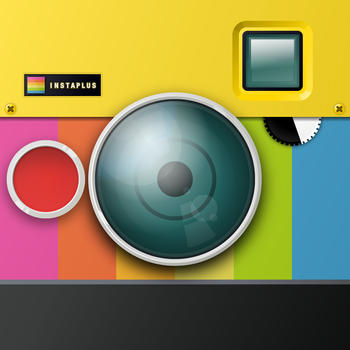 Instaplus - retro-style square pic camera with fast post-image editing LOGO-APP點子