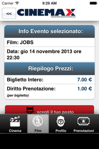 Cinemax San Carlo screenshot 4