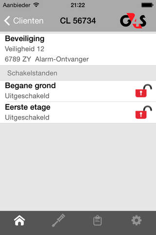 G4S installateur app screenshot 3