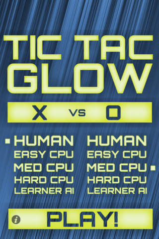 Tic Tac Glow - with AI