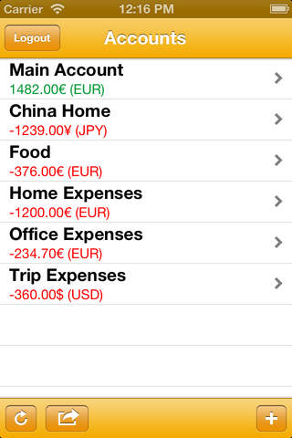 Moneytrackin Pro screenshot 2