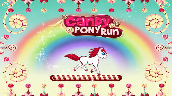 Candy Pony Run - Sweet Jumping Game Saga