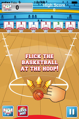 Slam Dunk Basketball Pro screenshot 2