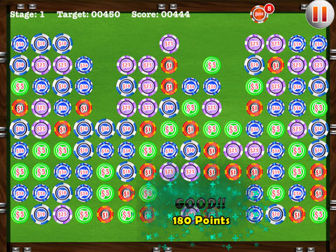 【免費遊戲App】Casino Chip Jackpot Challenge PAID - A Poker Chip Matching Puzzle-APP點子