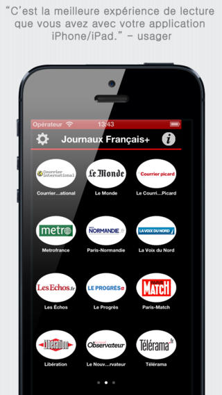 【免費新聞App】Journaux Français+ (French Newspapers+ by sunflowerapps)-APP點子