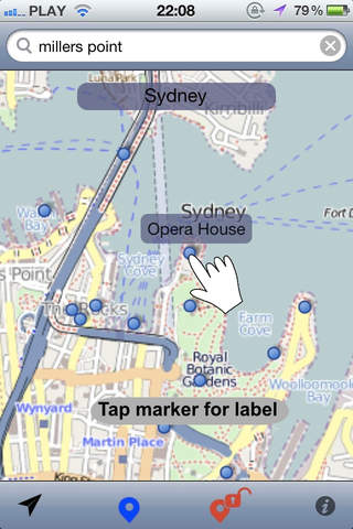 Roam Free Sydney - Offline Map screenshot 2