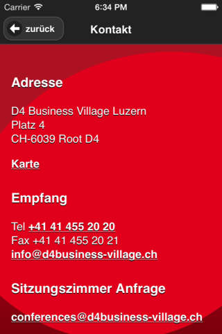 D4 Business Village Luzern screenshot 2