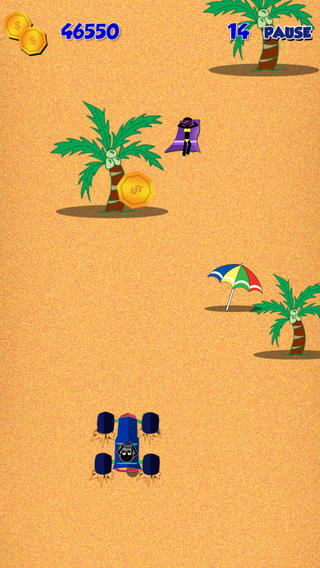 Dune Buggy Racer Mania - A FREE Beach Rider Game