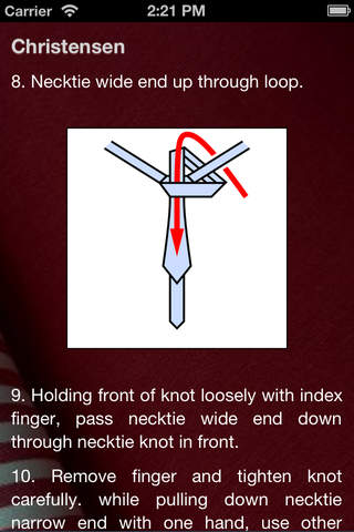 How to Tie a Tie screenshot 3