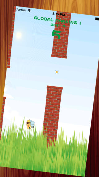 【免費遊戲App】Fly Bee - The Adventure Of A Flappy Tiny Bird Bee！-APP點子